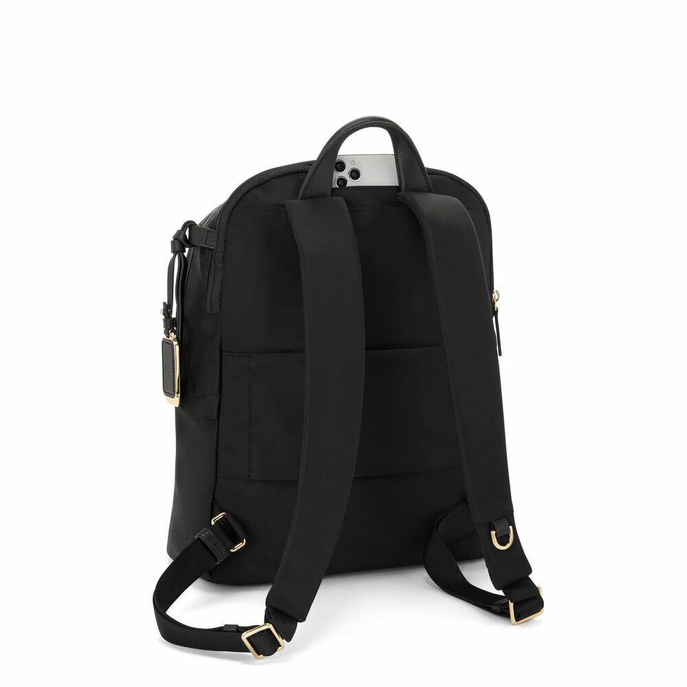 Voyageur Halsey Backpack Black/Gold
