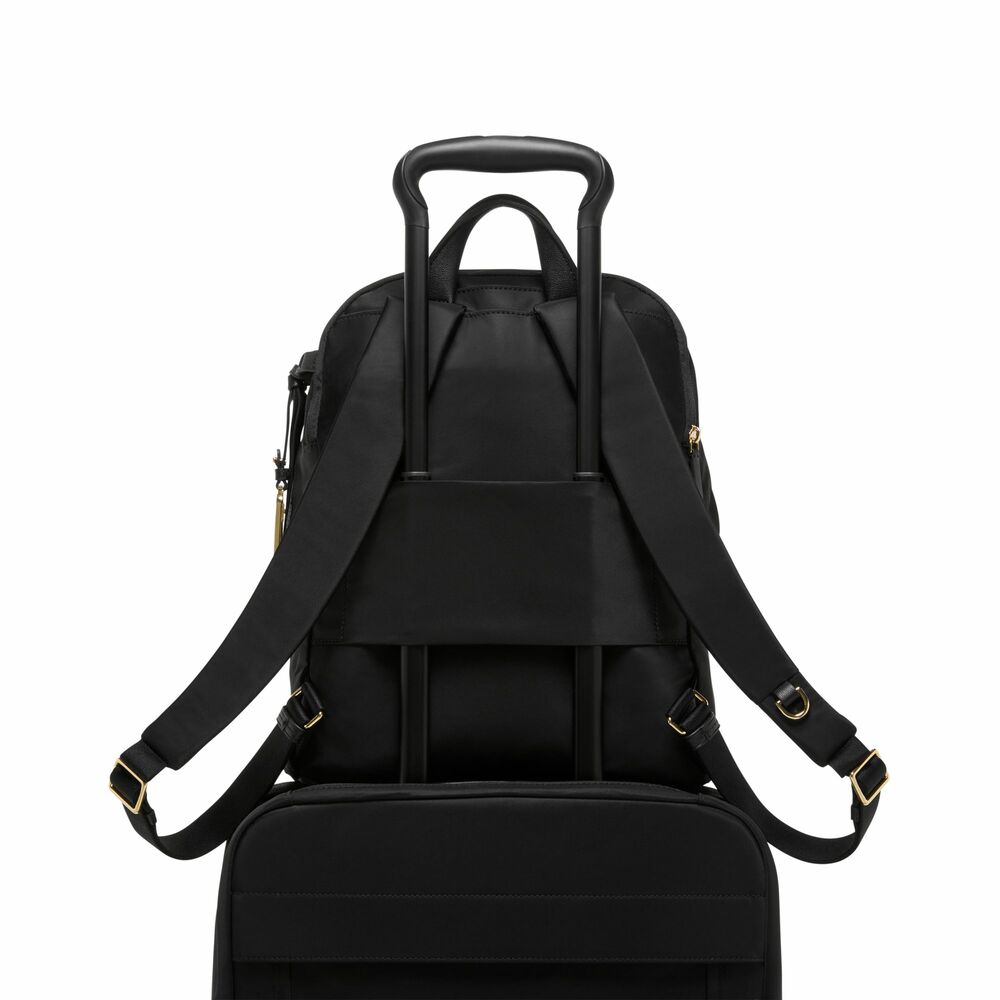 Voyageur Halsey Backpack Black/Gold
