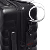 19 Degree International Expandable 4 Wheels Carry-On Black Texture