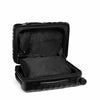 19 Degree International Expandable 4 Wheels Carry-On Black Texture