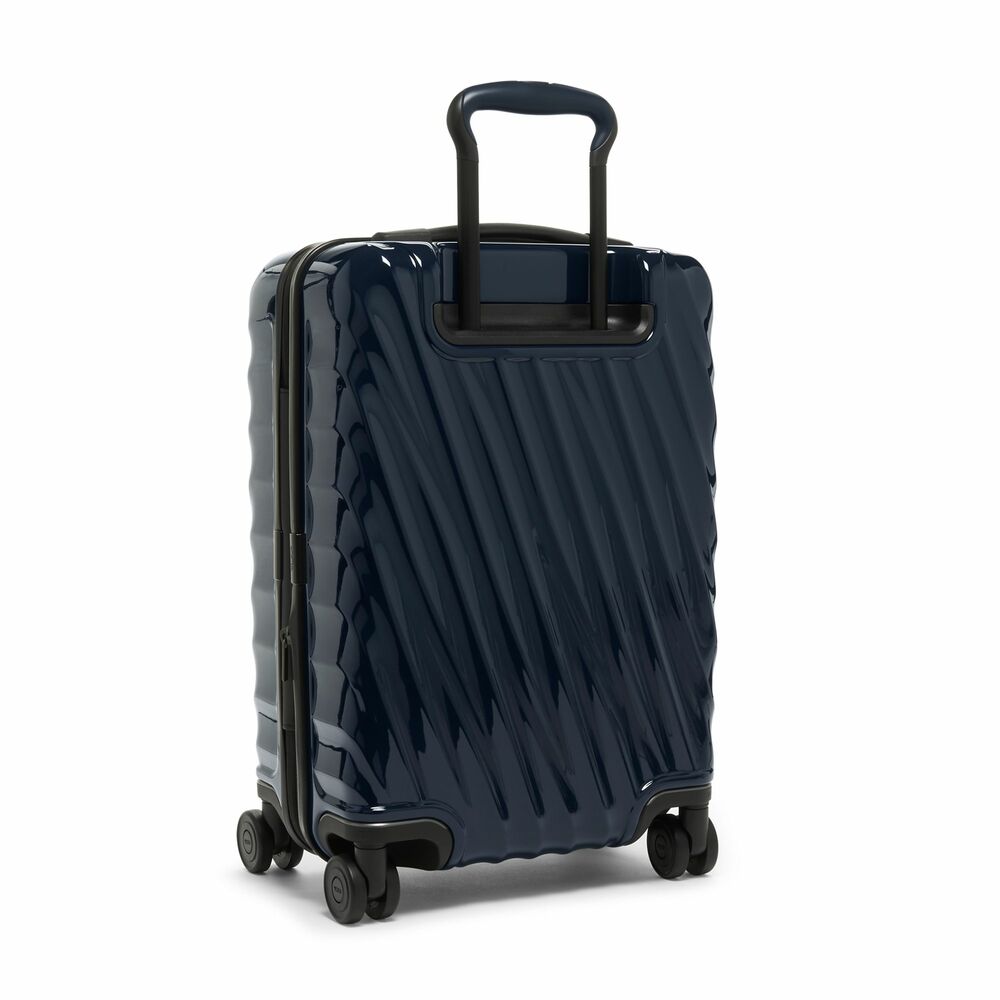 International Expandable 4 Wheels Carry On Navy