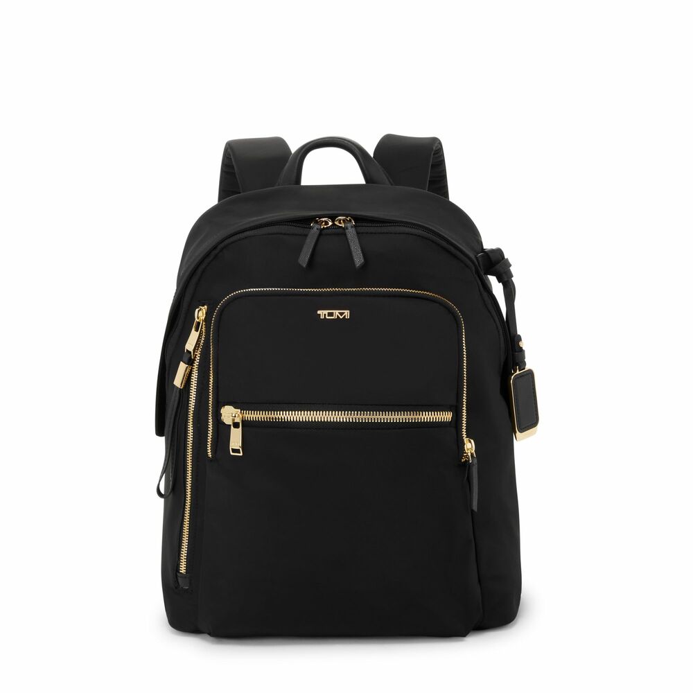 Voyageur Halsey Backpack Black/Gold