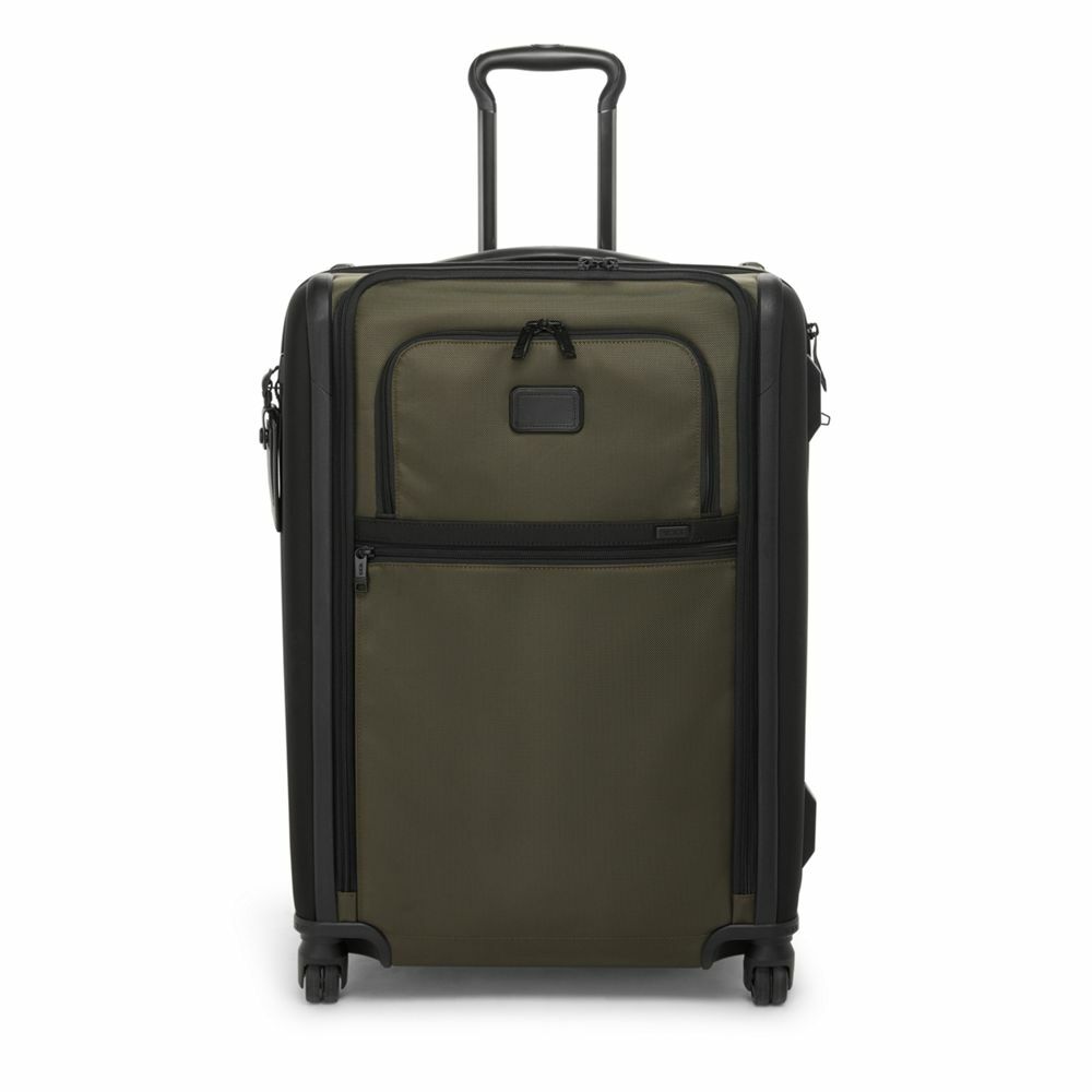 Tumi Alpha Short Expandable 4 Wheels Packing Case Olive Night