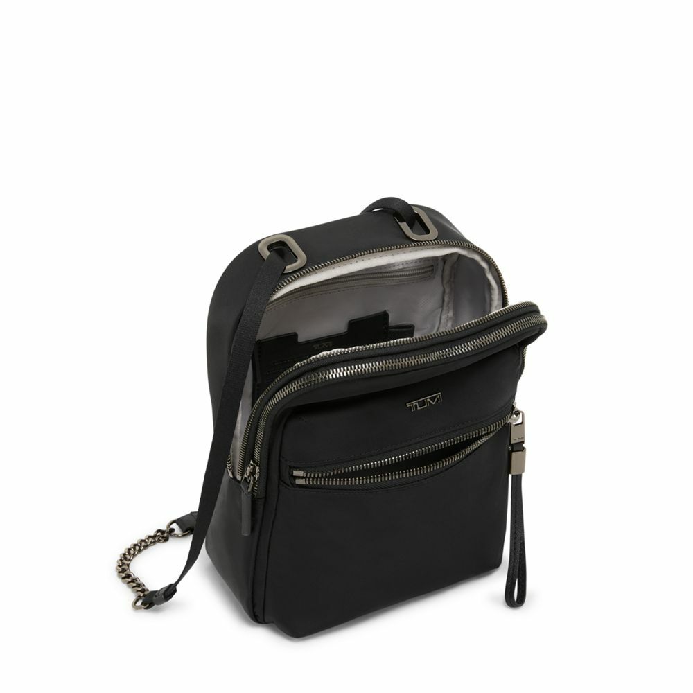 Voyageur Moore Backpack/Crossbody Black/Gunmetal
