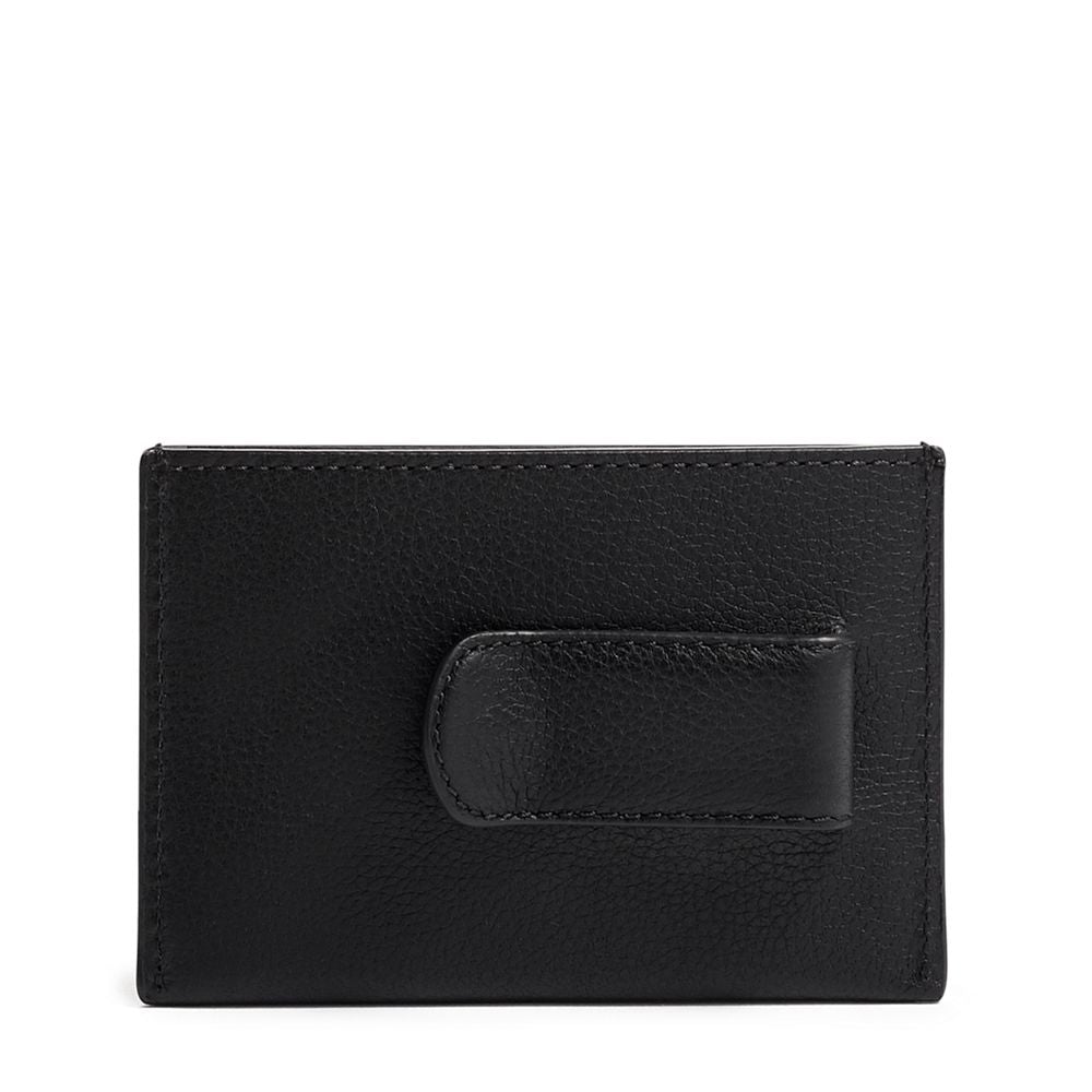 Money Clip Card Case Piel