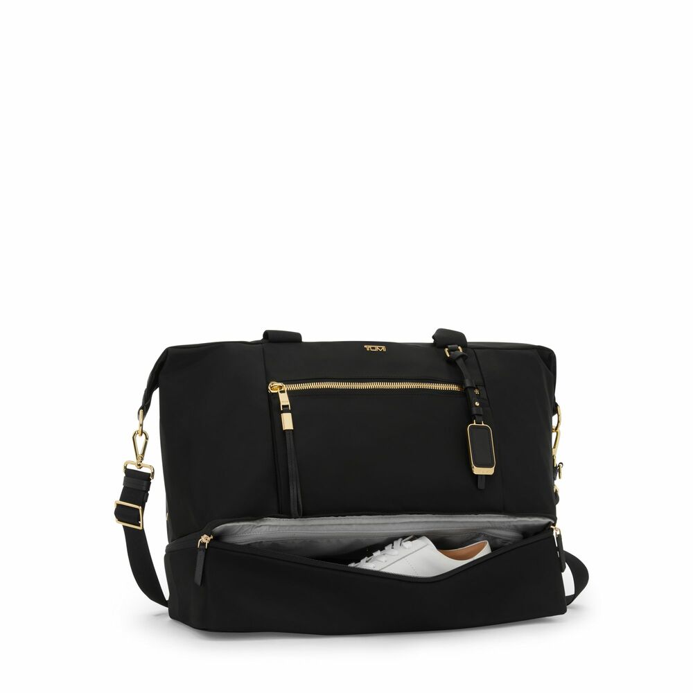 Voyageur Contine Weekender Black/Gold