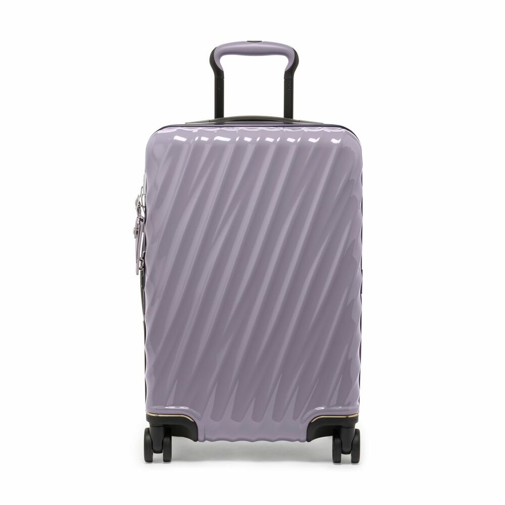 19 Degree International Expandable 4 Wheels Carry On Lilac